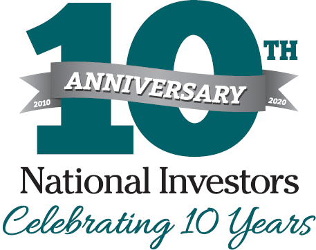 National Investors 10 Year Logo